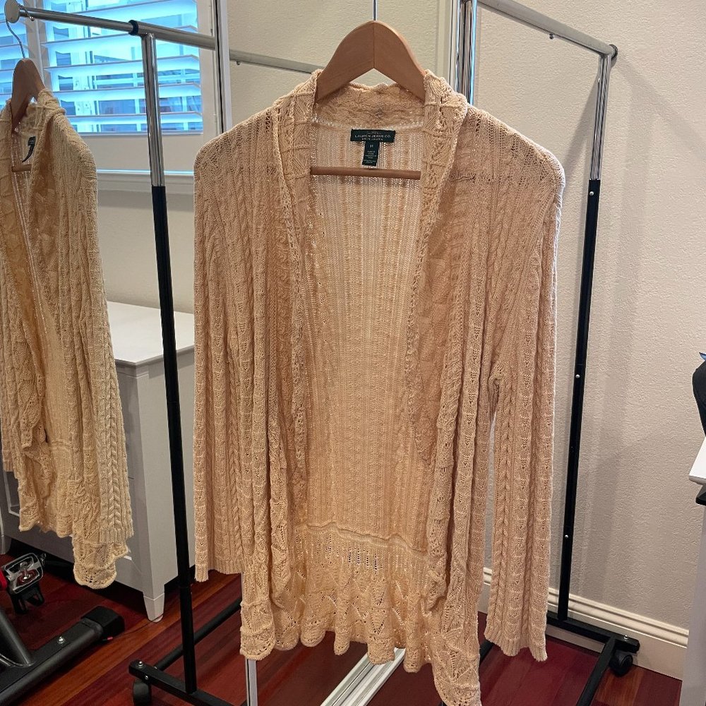 Lauren Ralph Lauren Cardigan Size Medium